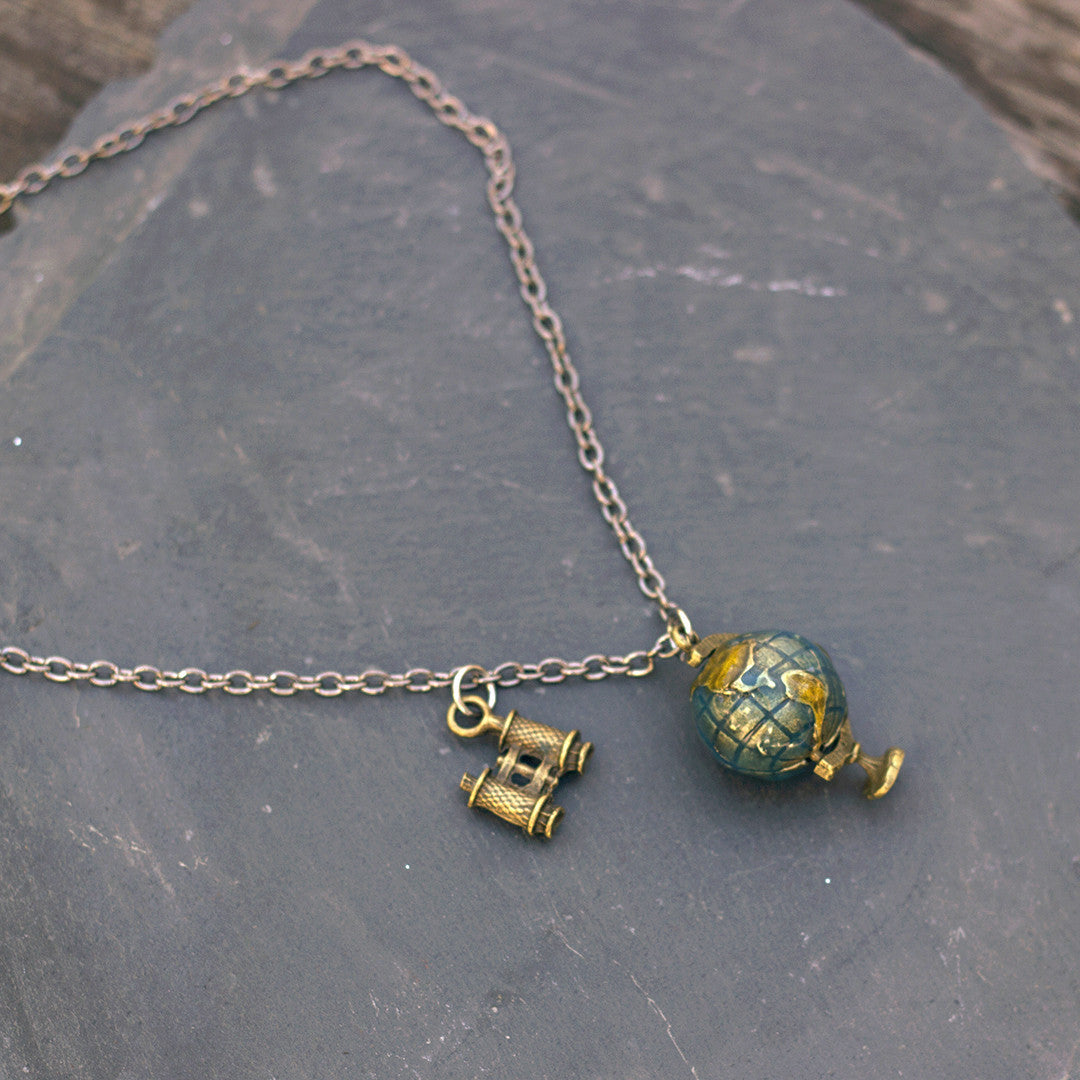World Globe Necklace