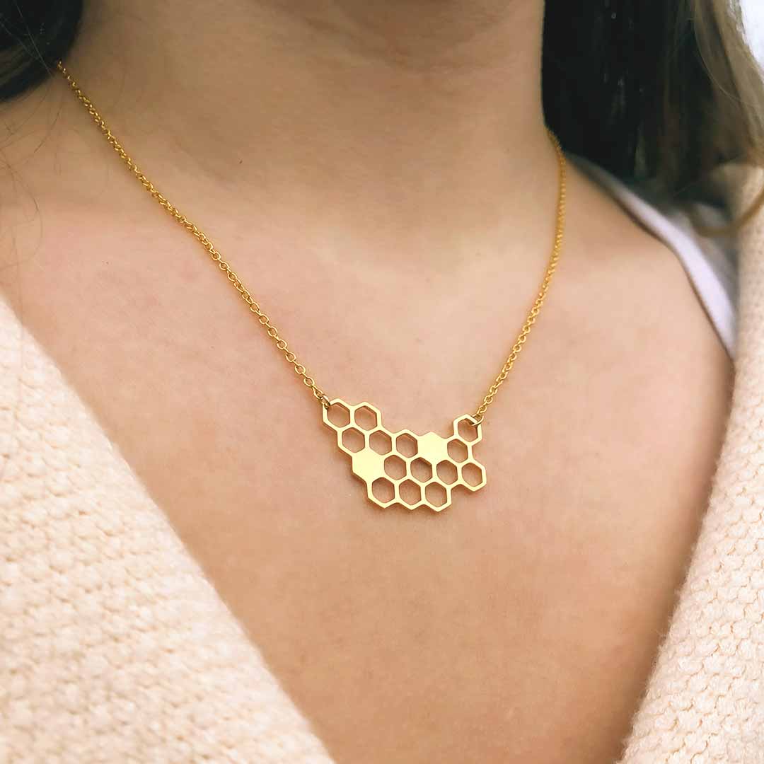 Honeycomb Necklace