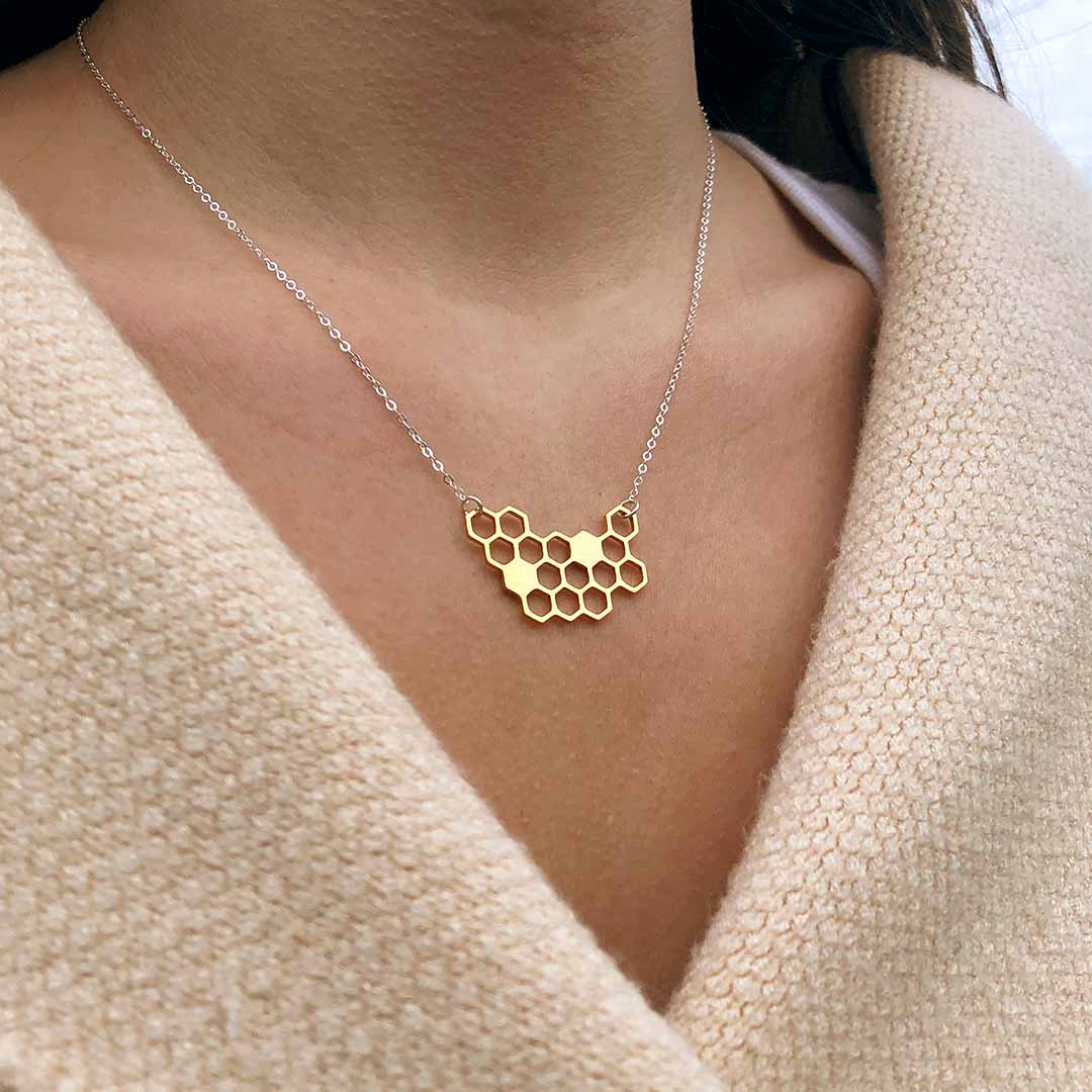 Honeycomb Necklace