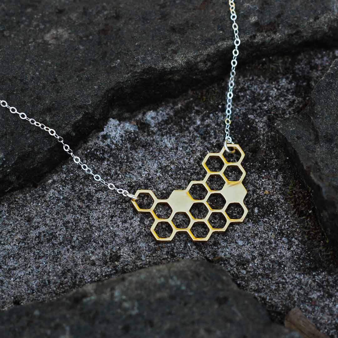 Honeycomb Necklace
