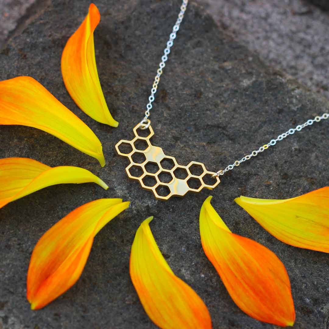 Honeycomb Necklace