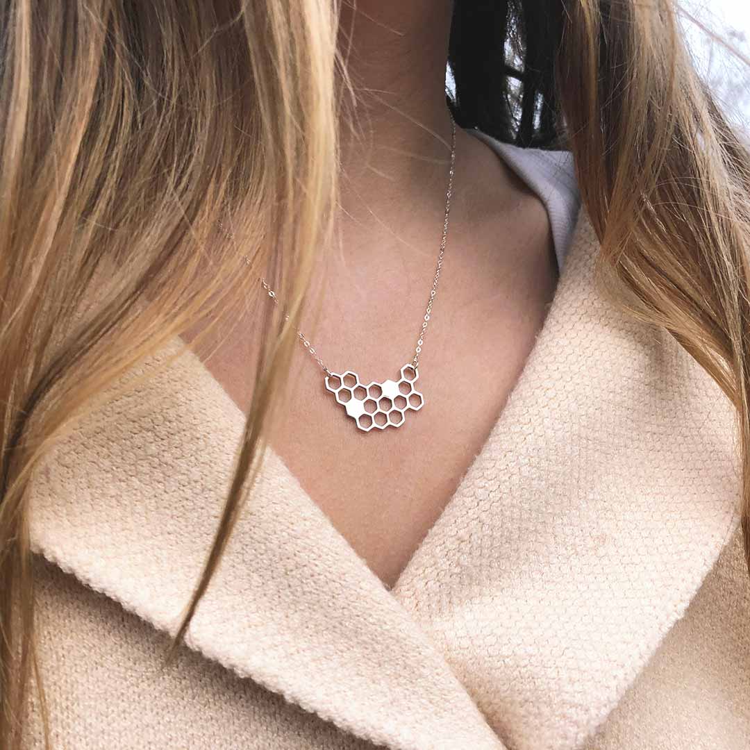 Honeycomb Necklace