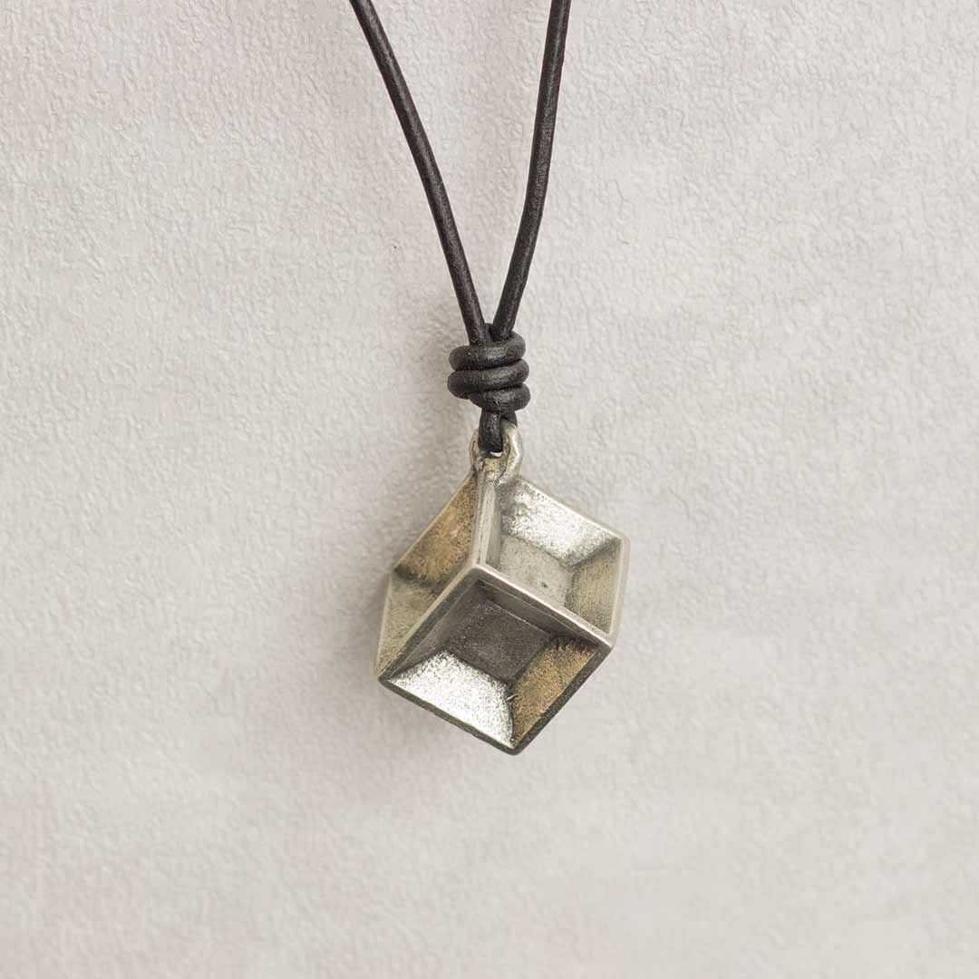 Tesseract Hypercube Necklace