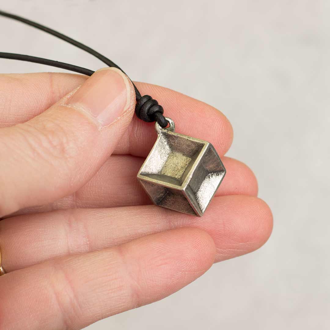 Tesseract Hypercube Necklace