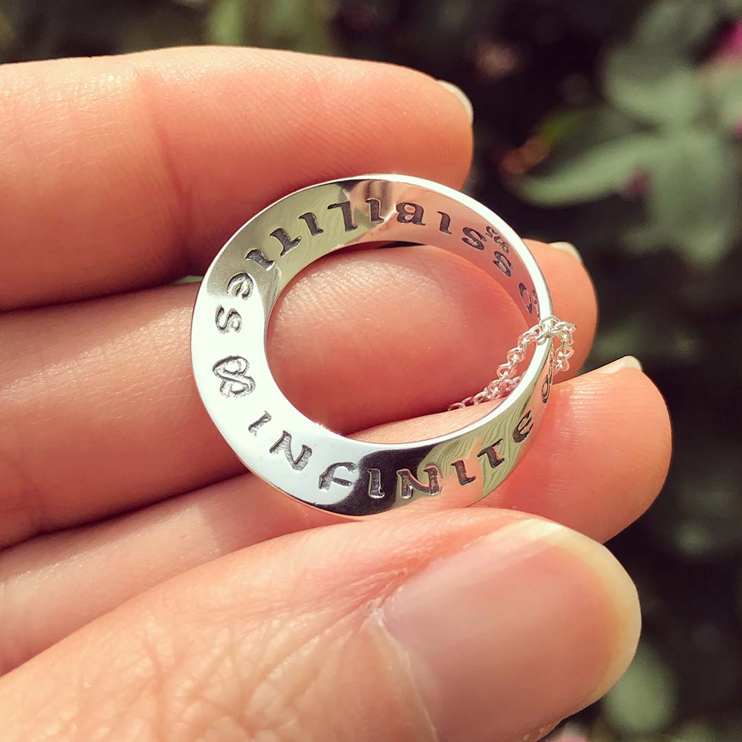 Möbius Necklace &quot;Infinite Possibilities&quot;