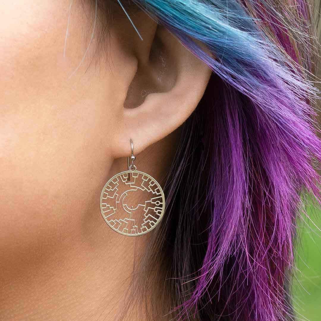 Phylogenetic Tree of Life Earrings