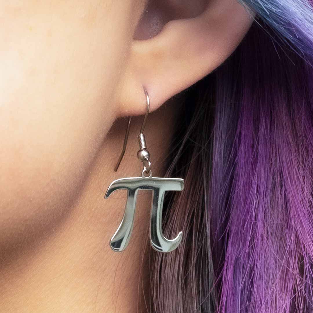 Pi Earrings