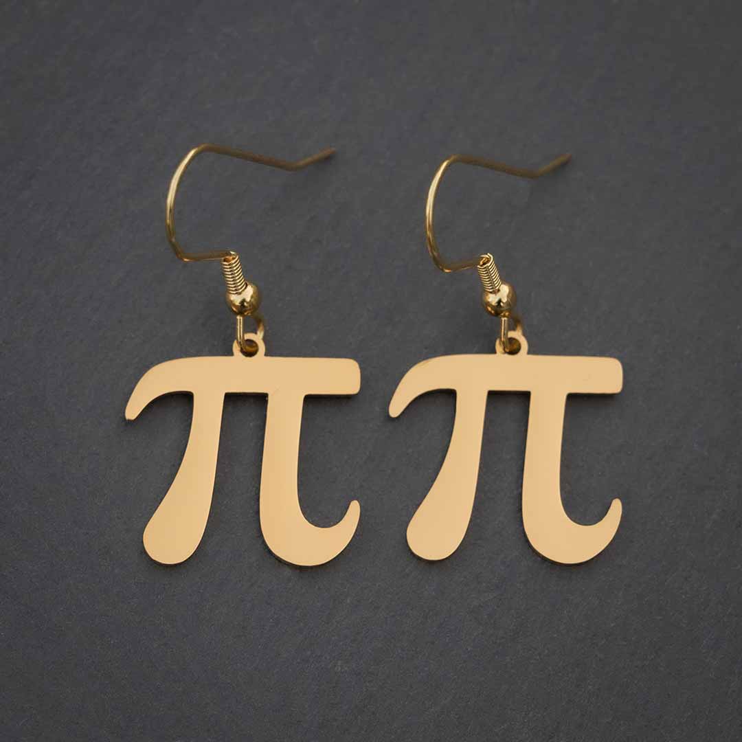 Pi Earrings