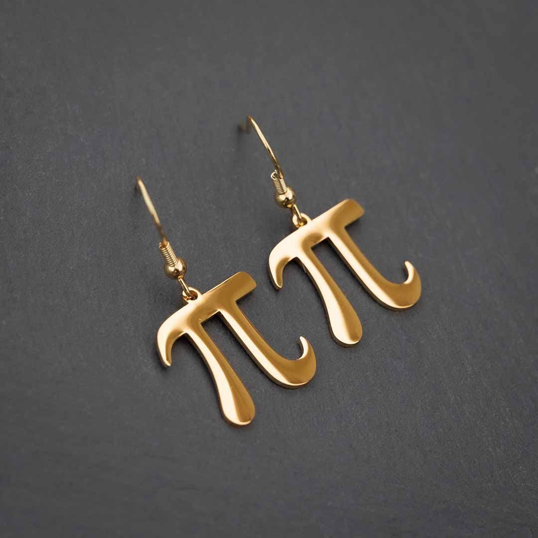 Pi Earrings