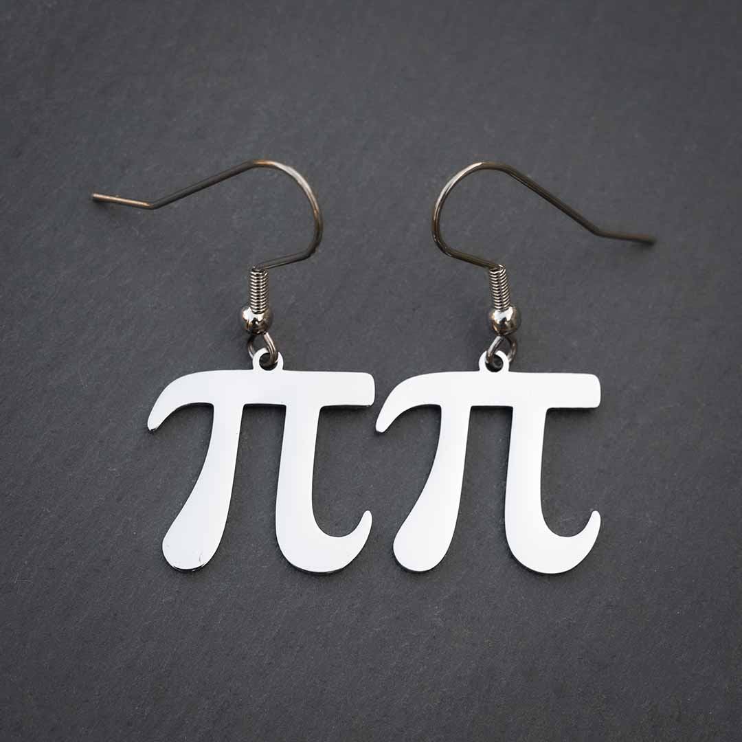 Pi Earrings
