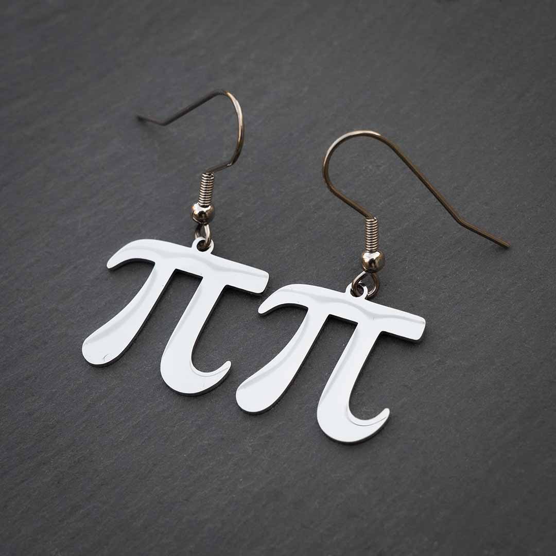Pi Earrings