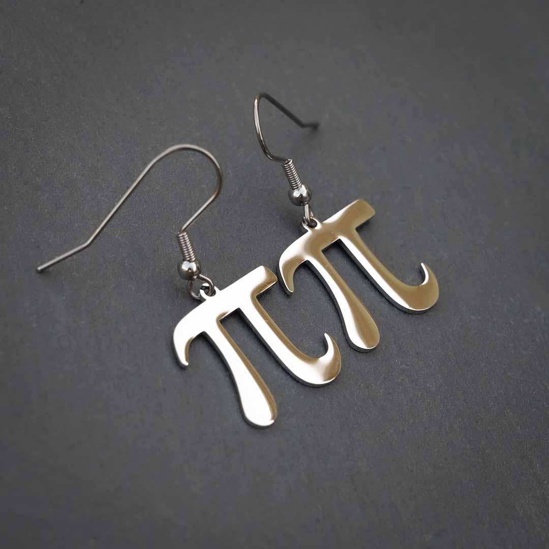 Pi Earrings