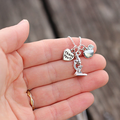 Teacher necklace outlet