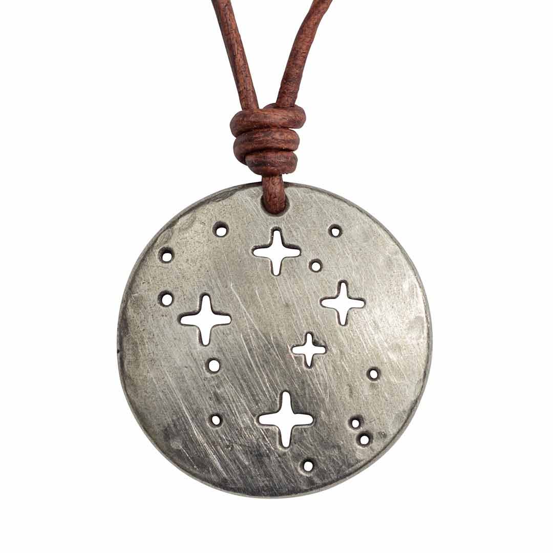 Southern Cross - Crux - constellation necklace - science &amp; astronomy jewelry. Great gift for a star gazer, teacher, or astronomer.