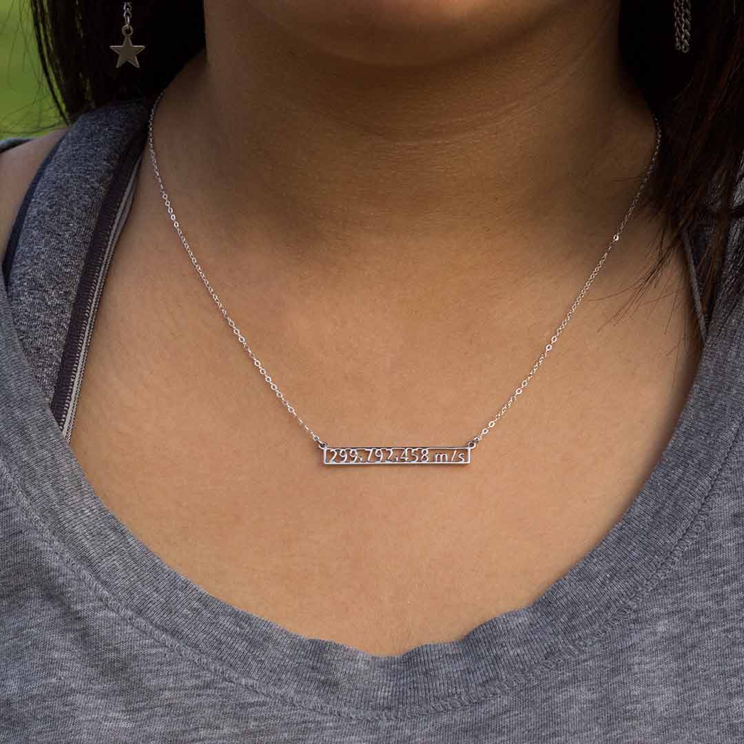 Speed of Light Necklace