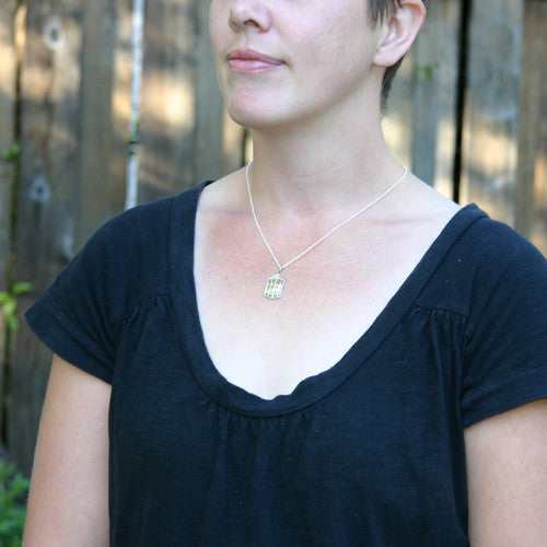 TARDIS Inspired Necklace