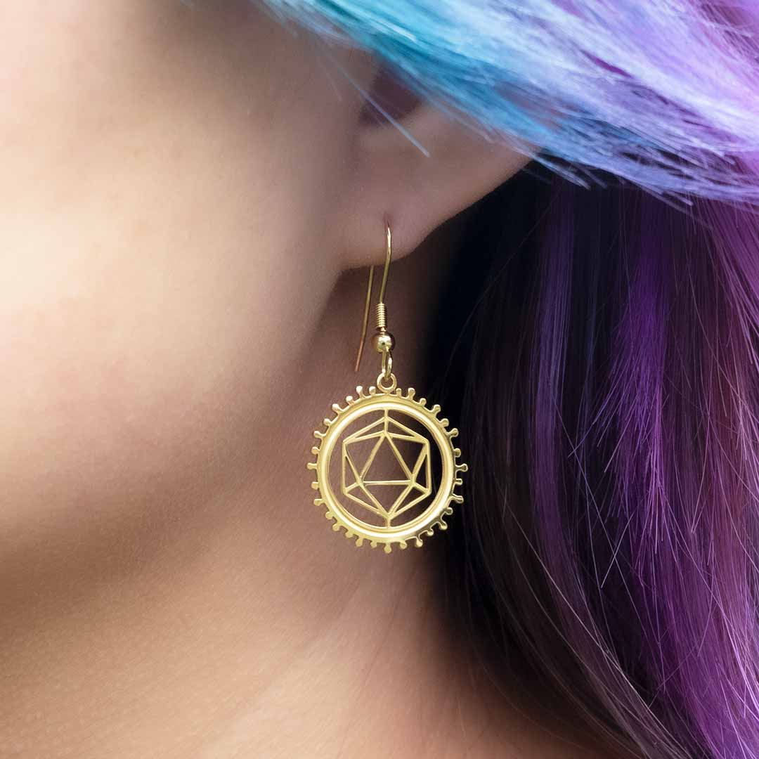 Antibody and Virus Earrings
